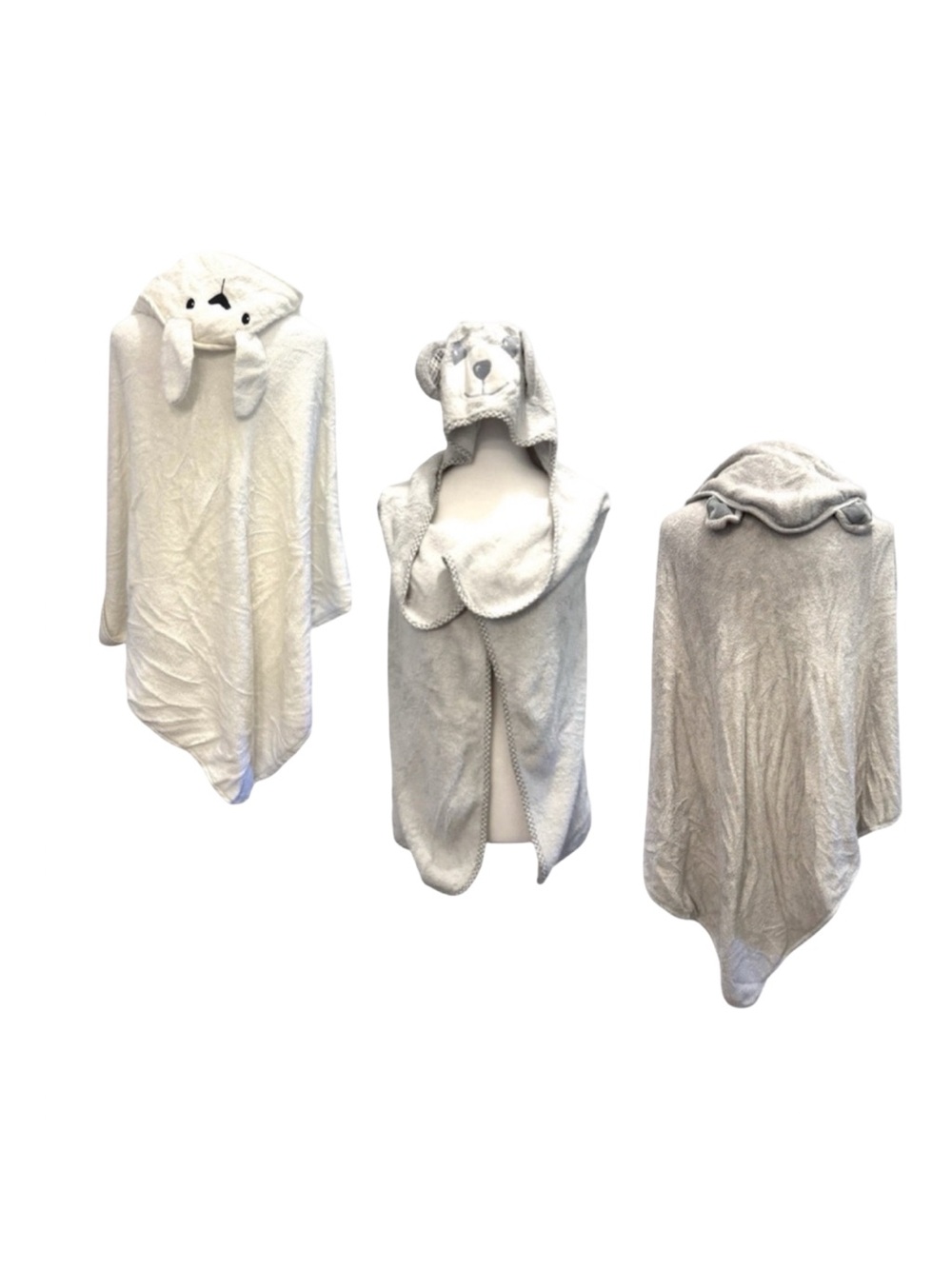 3 Bamboo Bath Wrap Towel with Hood